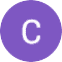 The letter c in a purple circle.